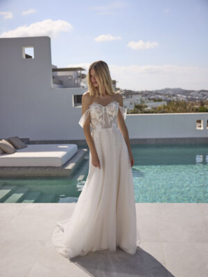 A-line wedding dress Inger by Lux Modeca