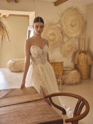 A-line wedding dress Hermine by Le Papillon