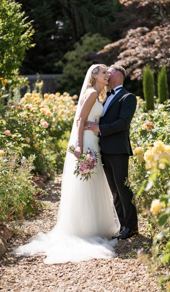 Modeca bride Jules in her wedding dress Braiden by Modeca