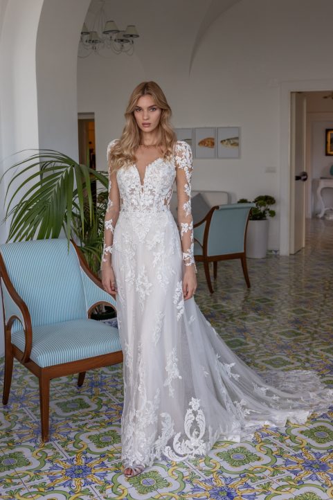 A-line wedding dress Bobyn by Le Papillon