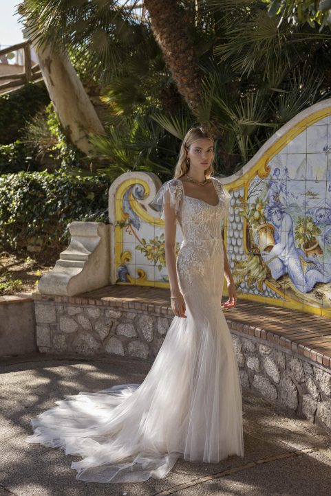 Mermaid wedding dress Braiden by Le Papillon