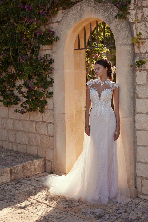 A-line wedding dress Elmas by Modeca