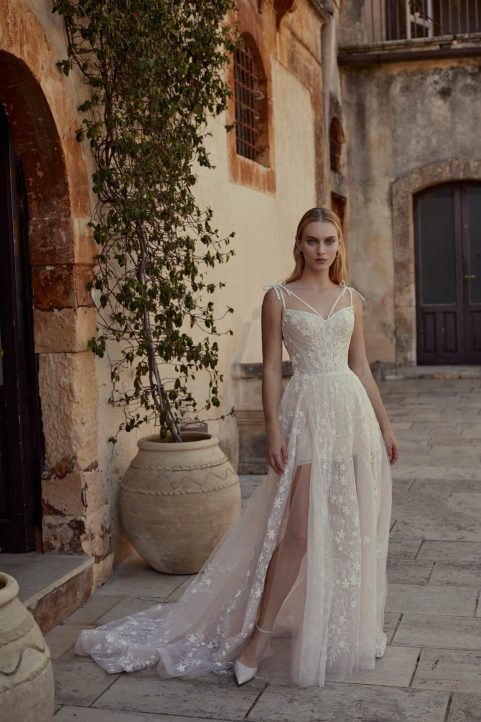 A-line wedding dress Fiorentino by Modeca