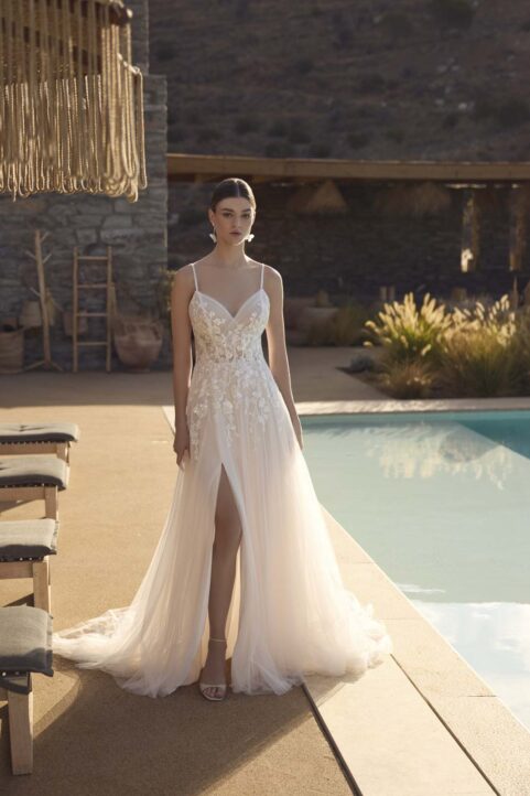 A-line wedding dress Hailey by Modeca