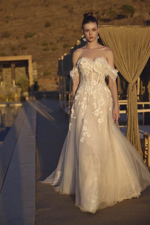 A-line wedding dress Halia