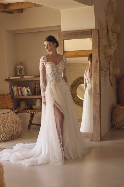 A-line wedding dress Hermine by Le Papillon