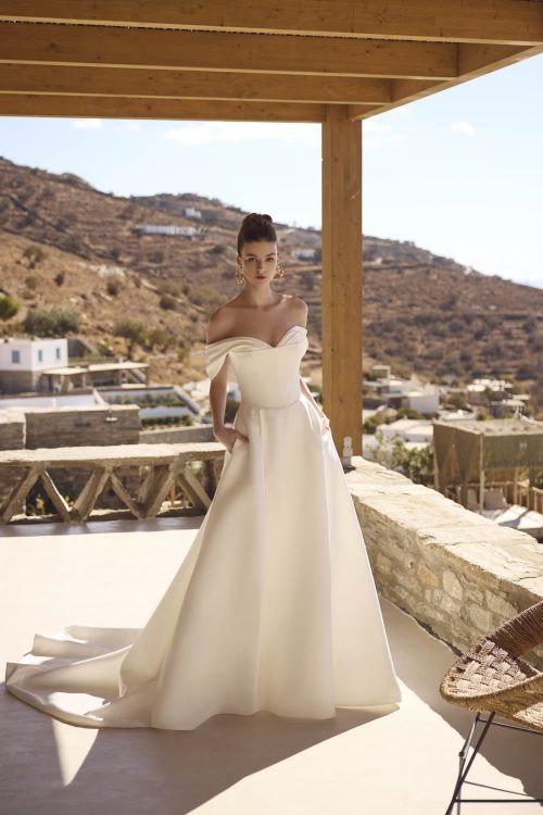 A-line wedding dress Hesna by Le Papillon
