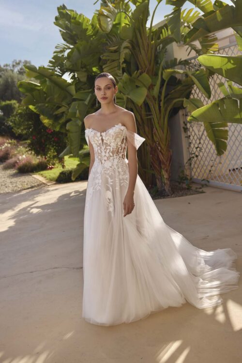 A-line wedding dress Greyson by Modeca