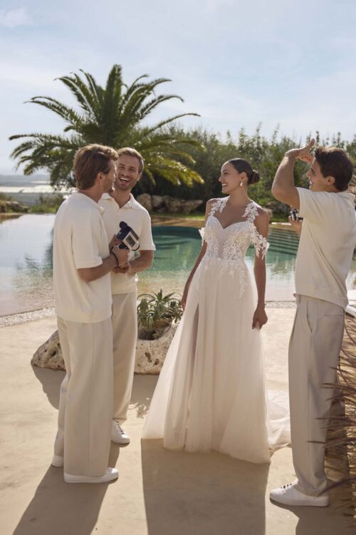 A-line wedding dress Gerdien by Modeca
