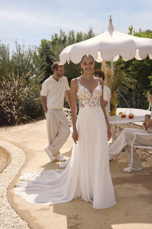 A-line wedding dress Gill by Modeca