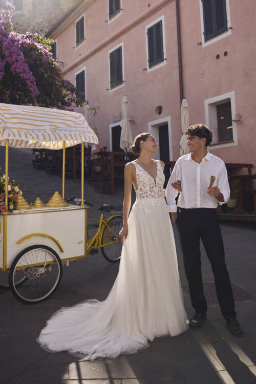 A-line wedding dress Gabby by Modeca