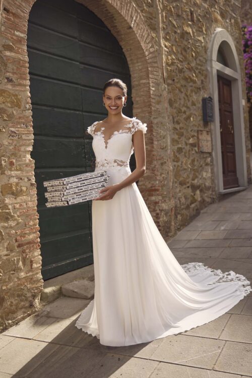 A-line wedding dress Gamze by Modeca