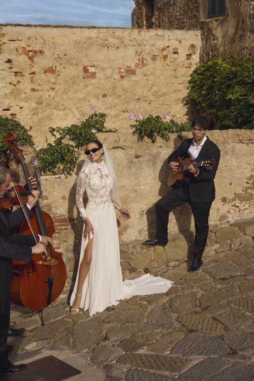 A-line wedding dress Gaia by Modeca