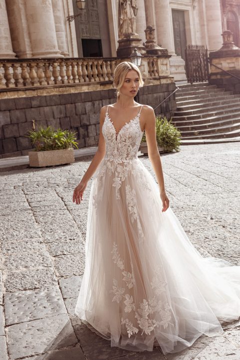 A-line wedding dress Rio by Modeca